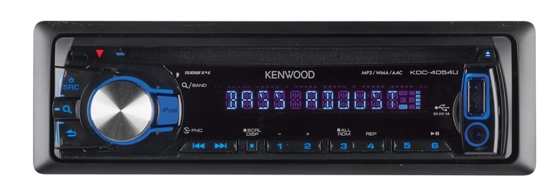 1-DIN-Autoradios Kenwood KDC-4054U im Test, Bild 1