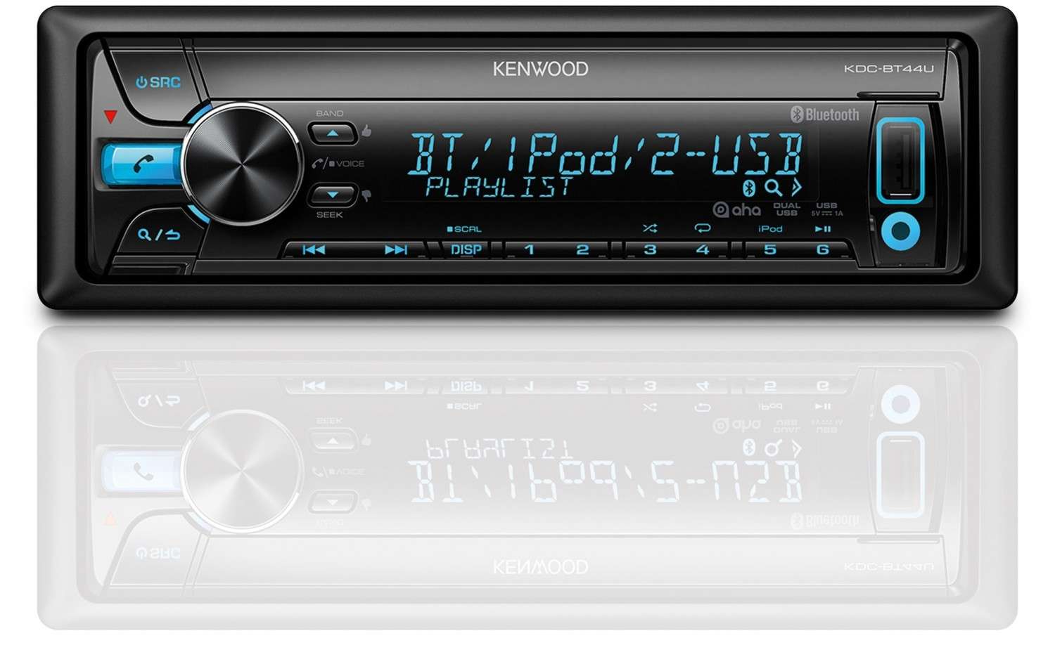 Freispruch: Kenwood KDC-BT44U, Bild 1 1-DIN-Autoradios Kenwood KDC-BT44U im Test, Bild 1