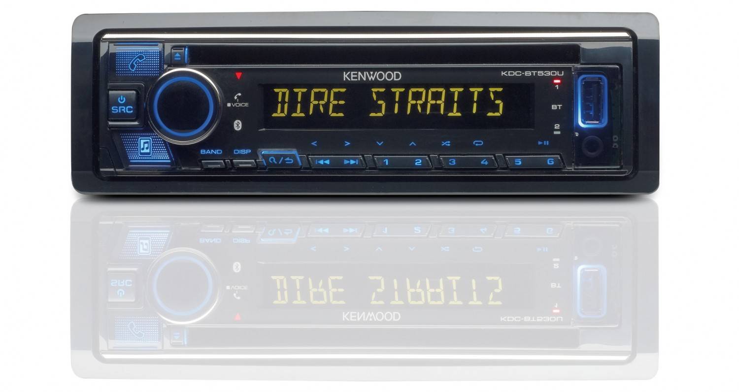 Farbwahl: Kenwood KDC-BT530U, Bild 1 1-DIN-Autoradios Kenwood KDC-BT530U im Test, Bild 1