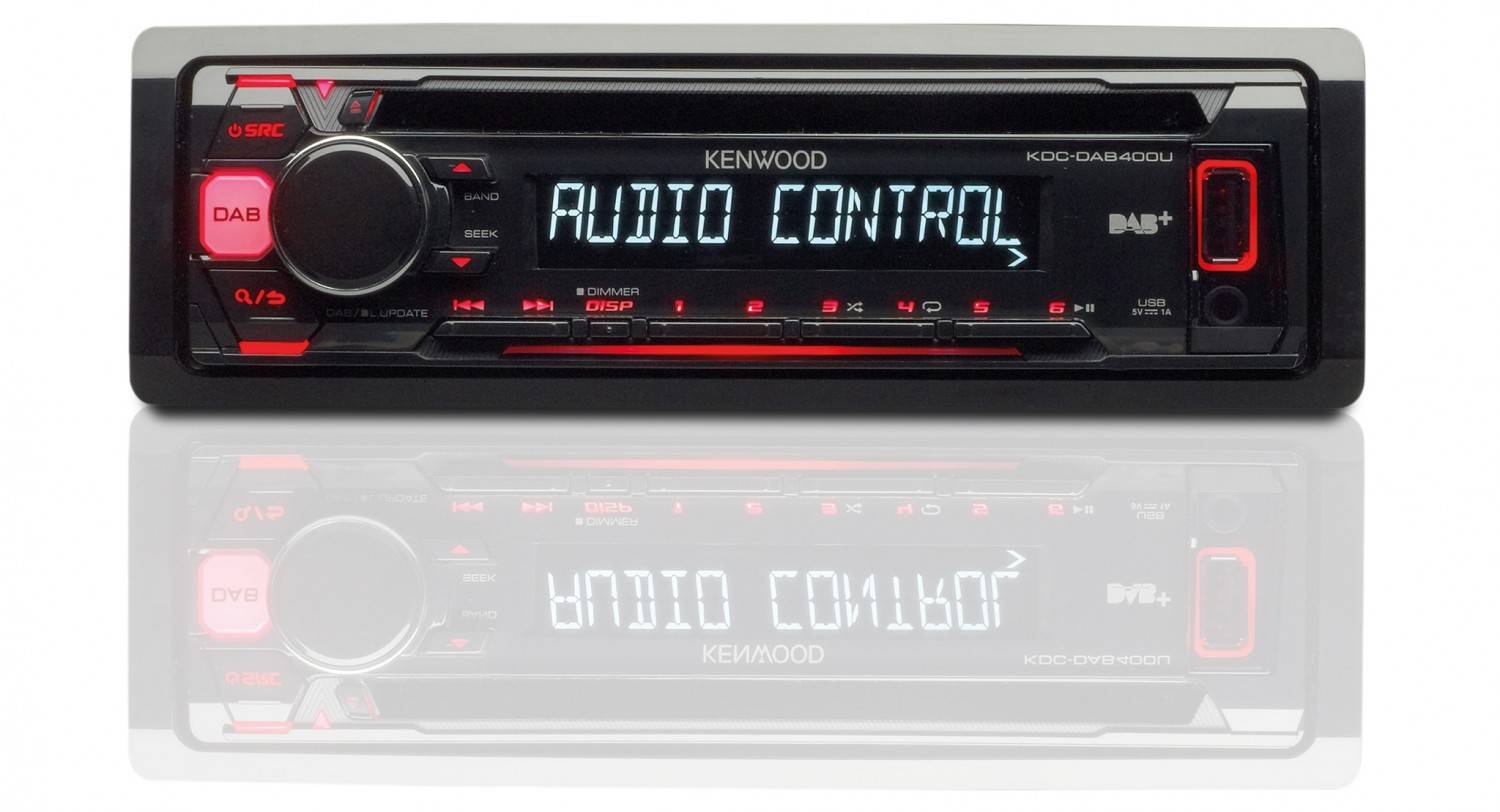 Digitalradio: Kenwood KDC-DAB400U, Bild 1 1-DIN-Autoradios Kenwood KDC-DAB400U im Test, Bild 1