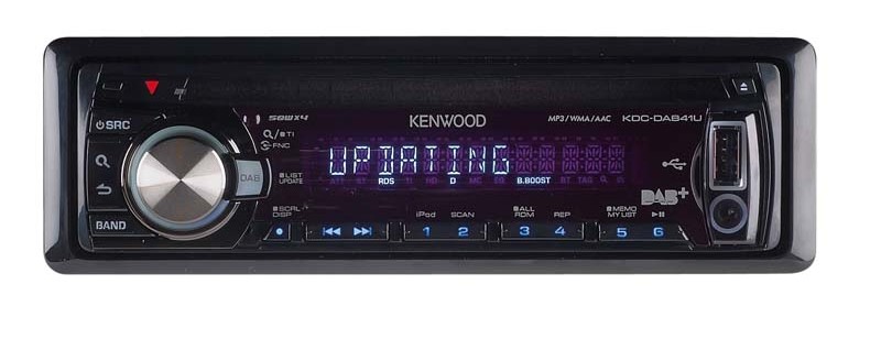 1-DIN-Autoradios Kenwood KDC-DAB41U im Test, Bild 3