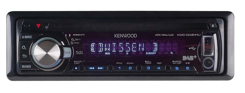 1-DIN-Autoradios Kenwood KDC-DAB41U im Test, Bild 4