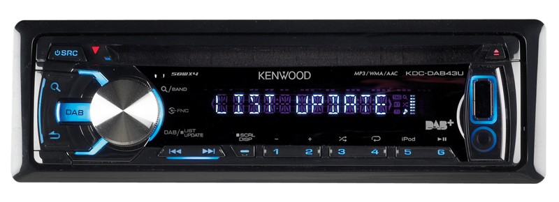 1-DIN-Autoradios Kenwood KDC-DAB43U im Test, Bild 1
