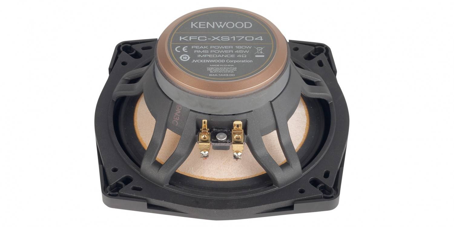 Car-HiFi-Lautsprecher 16cm Kenwood KFC-XS1704 im Test, Bild 3