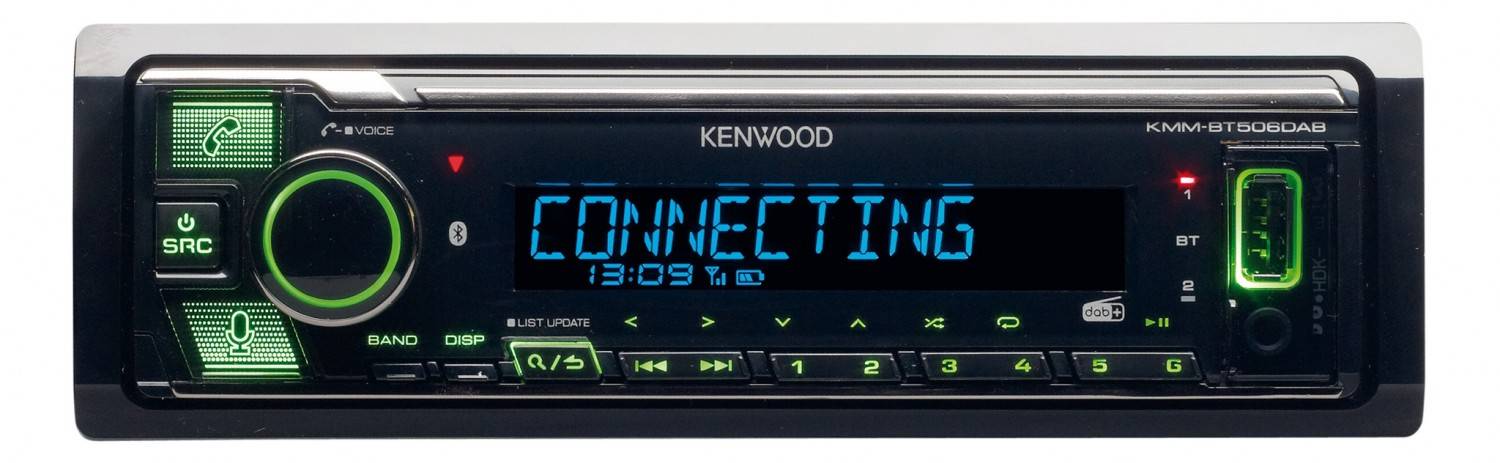 1-DIN-Autoradios Kenwood KMM-BT506DAB im Test, Bild 7