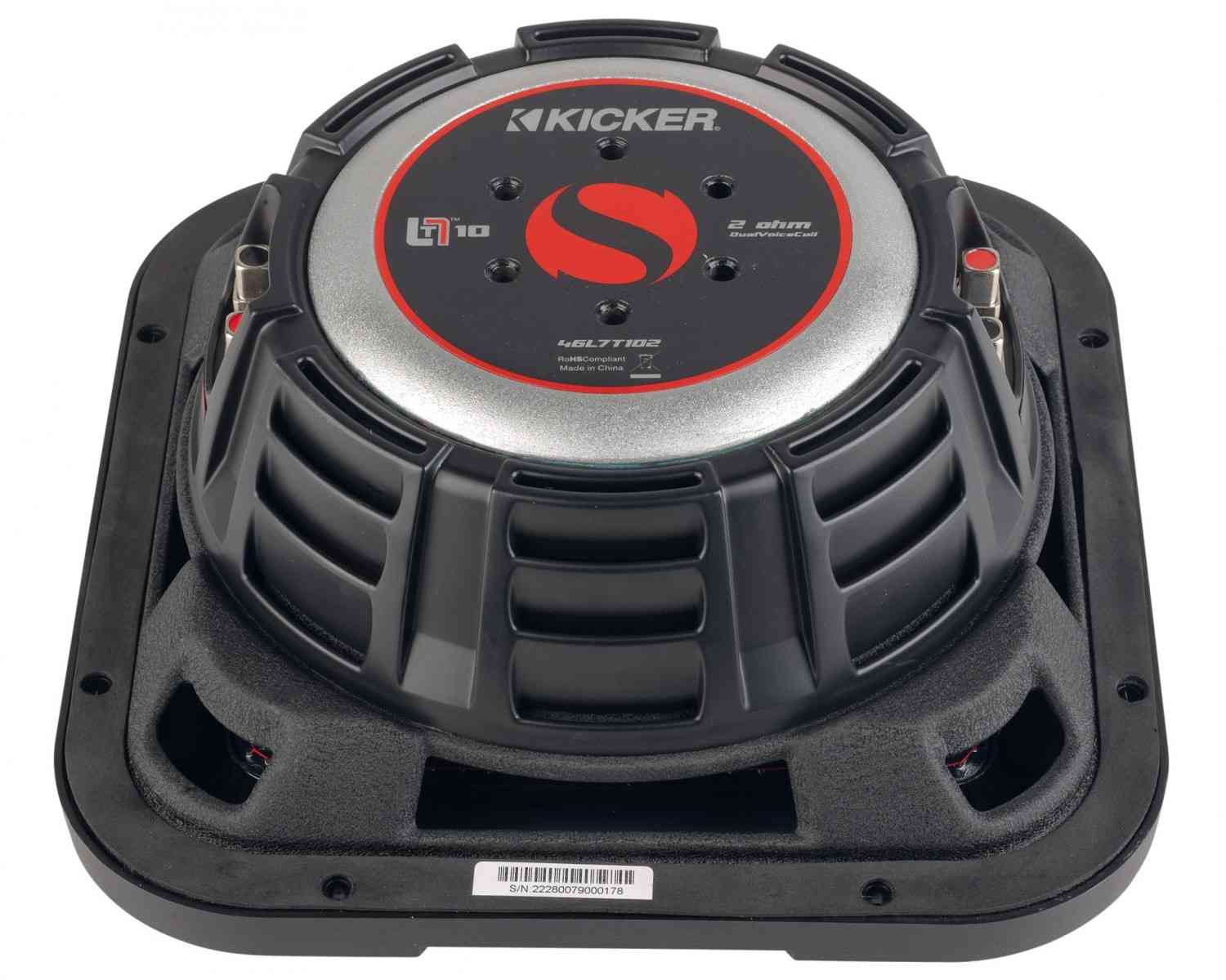 Car-Hifi Subwoofer Chassis Kicker L7T82, Kicker L7T102 im Test , Bild 2