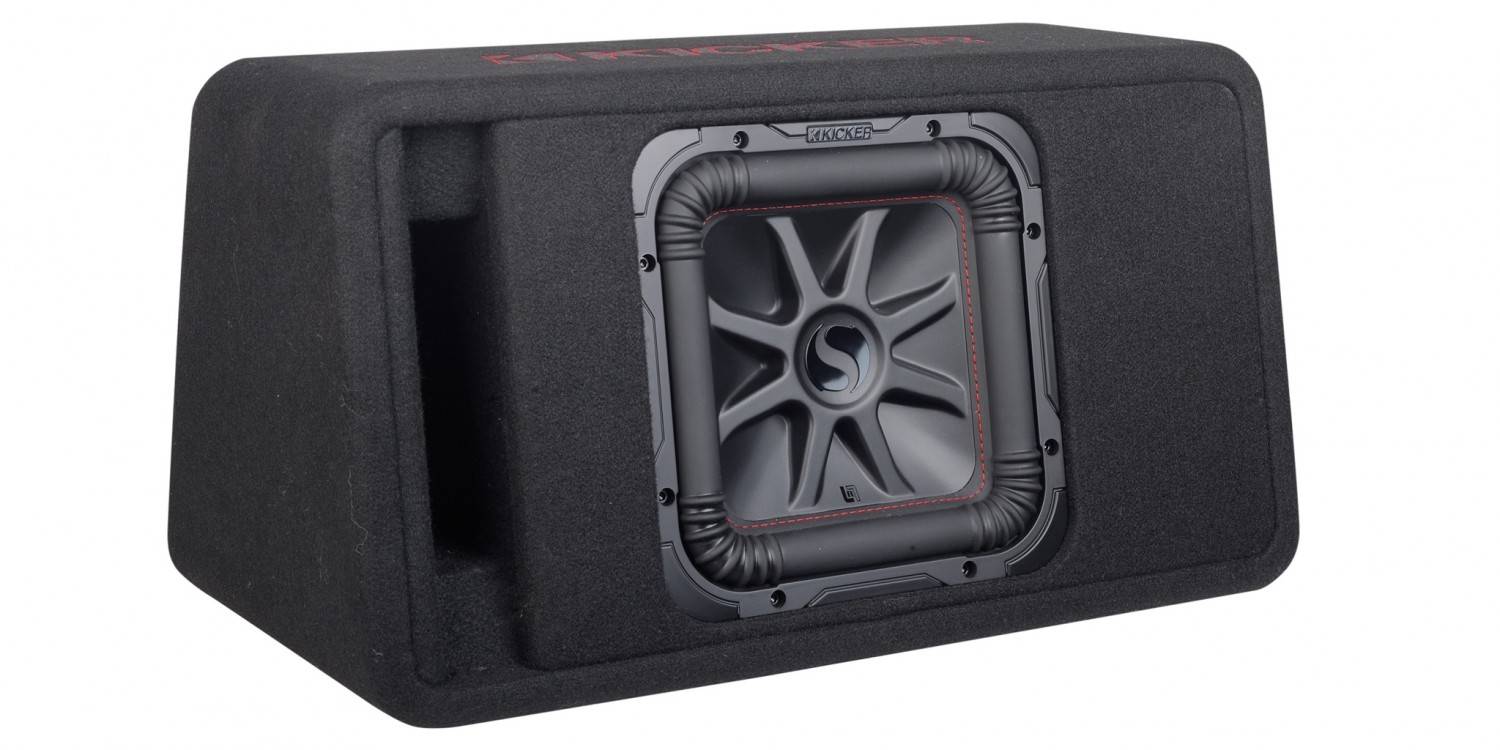 Car-Hifi Subwoofer Gehäuse Kicker VL7R102, Kicker VL7R122 im Test , Bild 7