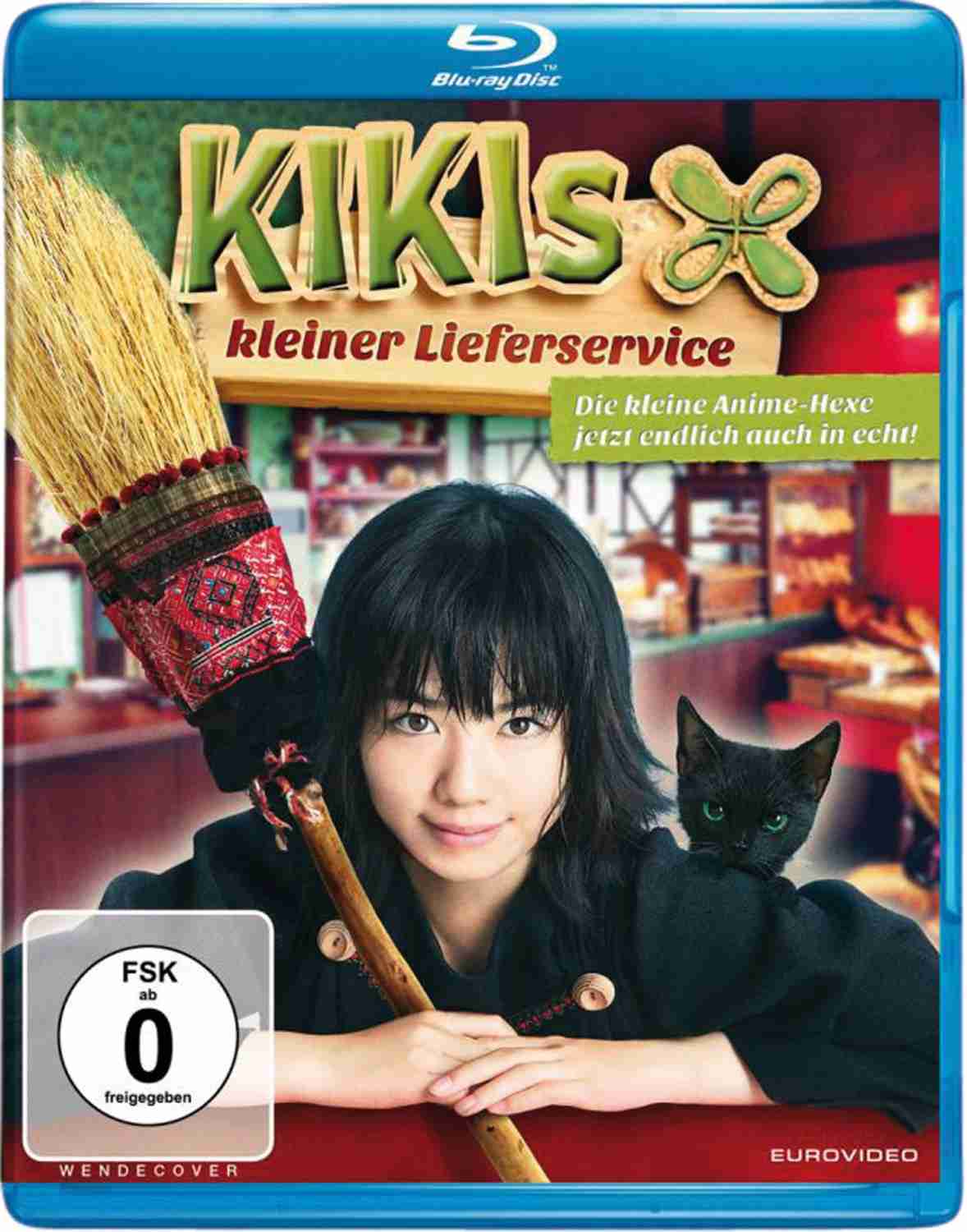 Kikis kleiner Lieferservice: Kikis kleiner Lieferservice (Eurovideo), Bild 1 Blu-ray Film Kikis kleiner Lieferservice (Eurovideo) im Test, Bild 1