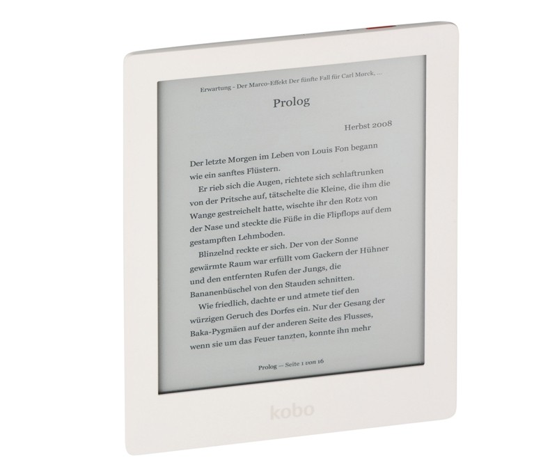 E-Book Reader kobo Aura HD im Test, Bild 4