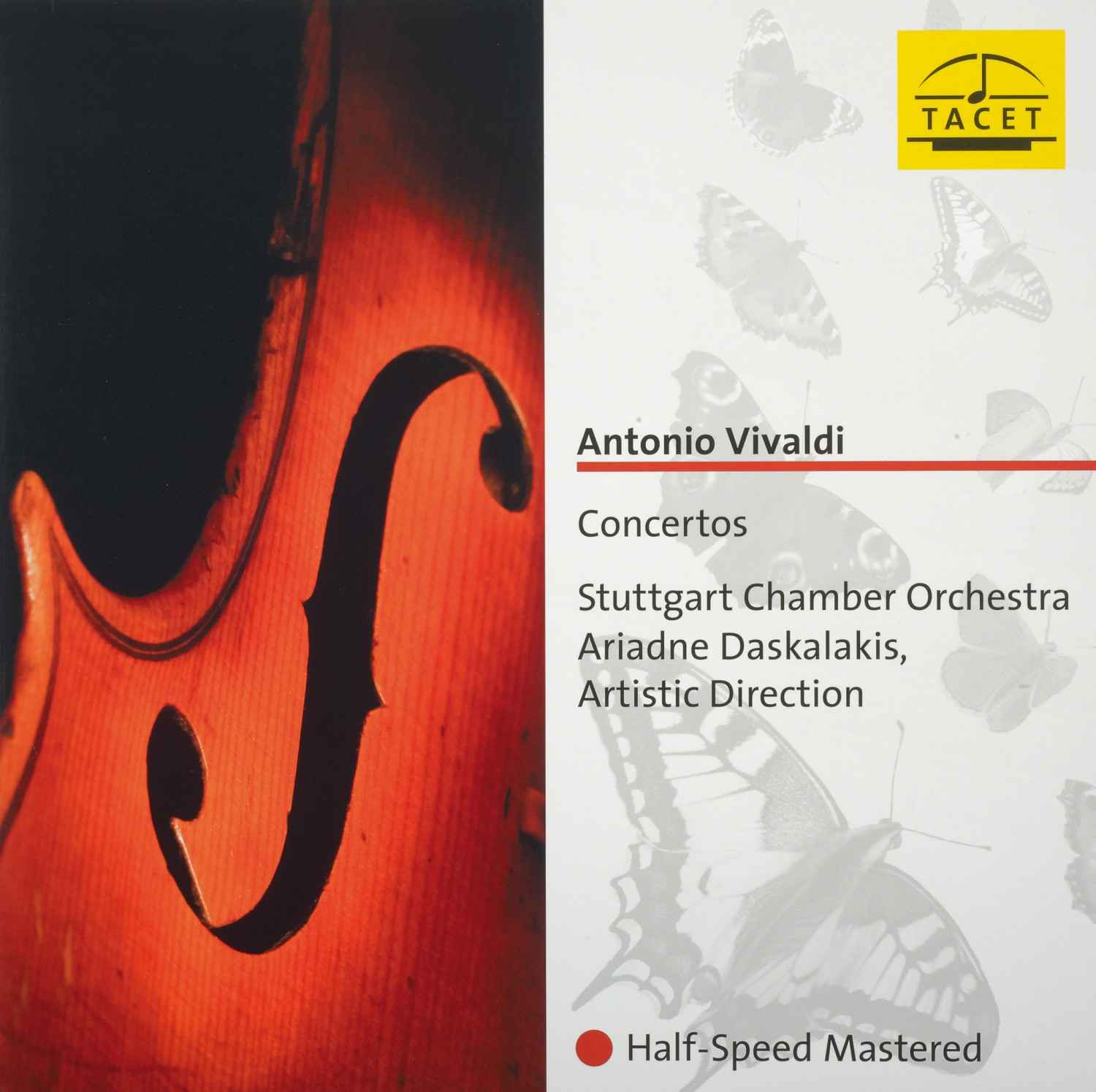 Komponist: Antonio Vivaldi · Interpret: Stuttgarter Kammerorechester · Dirigent: Ariadne Daskalakis - Concertos: Komponist: Antonio Vivaldi · Interpret: Stuttgarter Kammerorechester · Dirigent: Ariadne Daskalakis - Concertos (Tacet), Bild 1 Schallplatte Komponist: Antonio Vivaldi · Interpret: Stuttgarter Kammerorechester · Dirigent: Ariadne Daskalakis - Concertos (Tacet) im Test, Bild 1