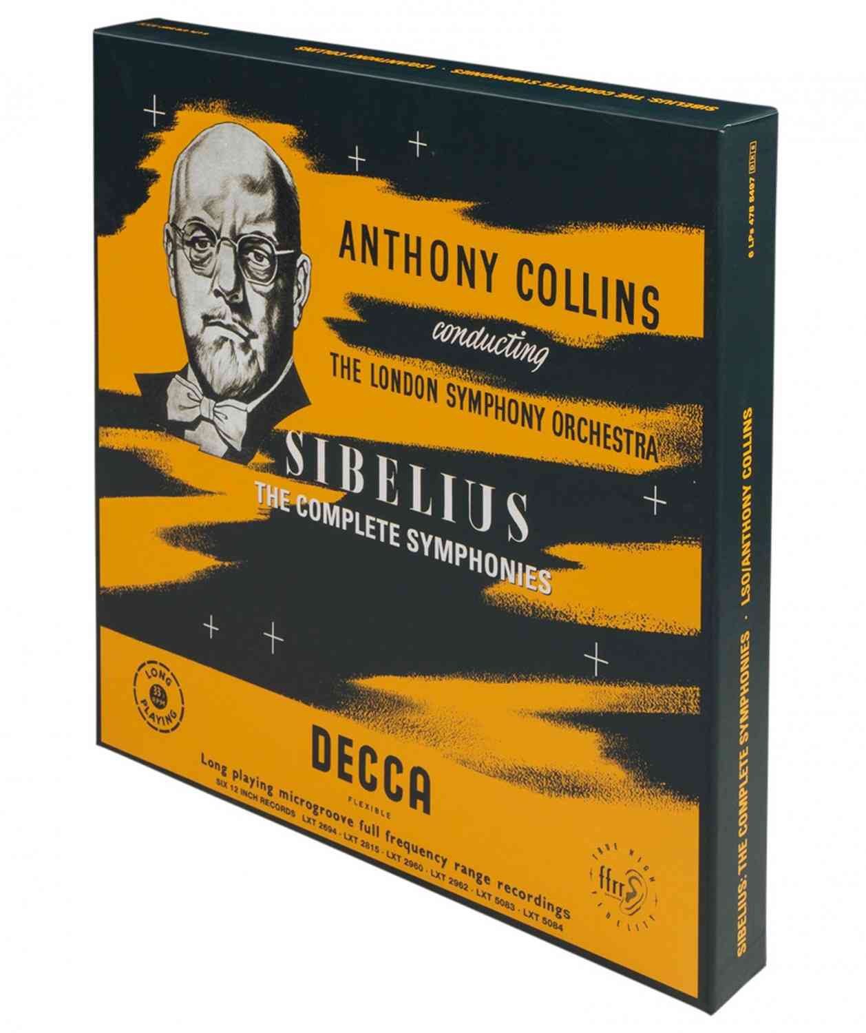 Schallplatte Komponist: Jean Sibelius · Interpret:  London Symphony Orechestra, Anthony Collins - The complete symphonies (Decca) im Test, Bild 2