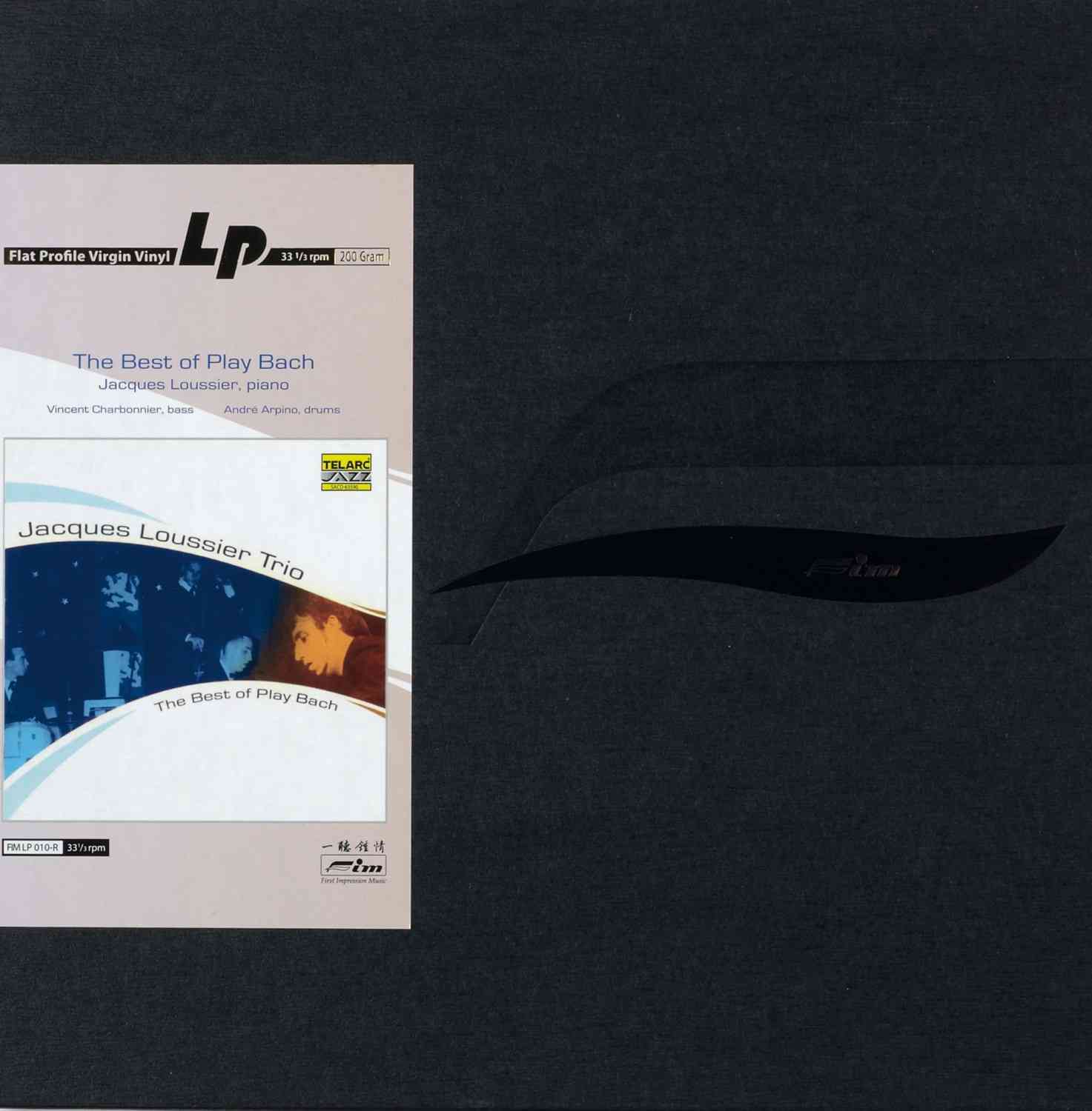 Komponist: Johann Sebastian Bach / Jacques Loussier / Interpreten: Jacques Loussier Trio - The Best of Play Bach: Komponist: Johann Sebastian Bach / Jacques Loussier / Interpreten: Jacques Loussier Trio - The Best of Play Bach (First Impression Music), 1 Schallplatte Komponist: Johann Sebastian Bach / Jacques Loussier / Interpreten: Jacques Loussier Trio - The Best of Play Bach (First Impression Music) im Test, Bild 1