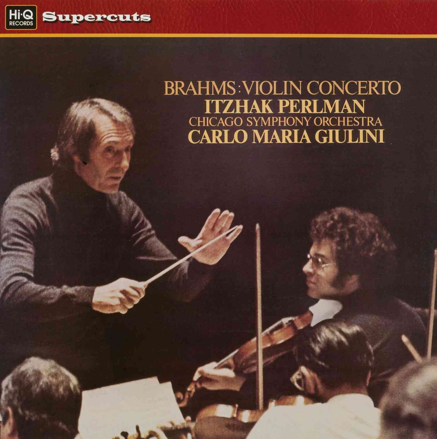 Schallplatte Komponist: Johannes Brahms / Interpret: Chicago Symphony Orchestra, Itzhak Perlman / Dirigent: Carlo Maria Giulini - Violinkonzert D-Dur (EMI, HiQ) im Test, Bild 1