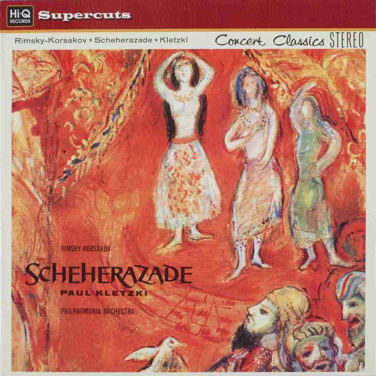 Komponist: Nikolai Rimski-Korsakow / Interpret: The Philharmonia Orchestra / Dirigent: Paul Kletzki - Scheherazade: Komponist: Nikolai Rimski-Korsakow / Interpret: The Philharmonia Orchestra / Dirigent: Paul Kletzki - Scheherazade (HiQ Records, EMI), Bild1 Schallplatte Komponist: Nikolai Rimski-Korsakow / Interpret: The Philharmonia Orchestra / Dirigent: Paul Kletzki - Scheherazade (HiQ Records, EMI) im Test, Bild 1
