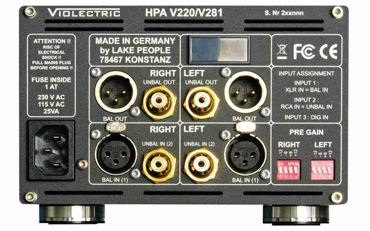 Zusammenfassung der favoritisierten Violectric v281