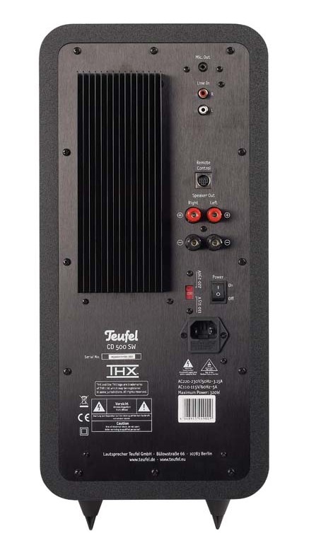 Tower of Power: Teufel Concept D 500 THX, Bild 3 Lautsprecher Multimedia Teufel Concept D 500 THX im Test, Bild 3