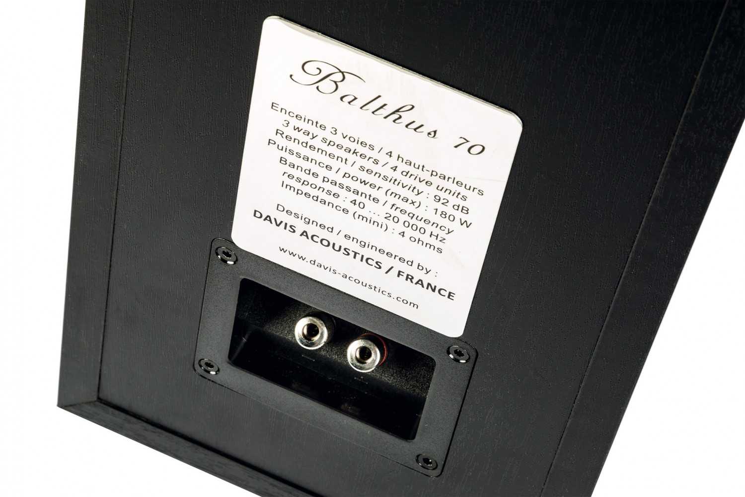 Standlautsprecher · Davis Balthus 70: Davis Balthus 70, Bild 2 Lautsprecher Stereo Davis Balthus 70 im Test, Bild 2