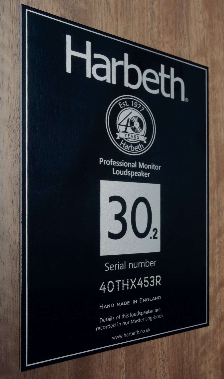 Lautsprecher Harbeth Monitor 30.2 – 40th Anniversary Edition: Harbeth Monitor 30.2, Bild 7 Lautsprecher Stereo Harbeth Monitor 30.2 im Test, Bild 7