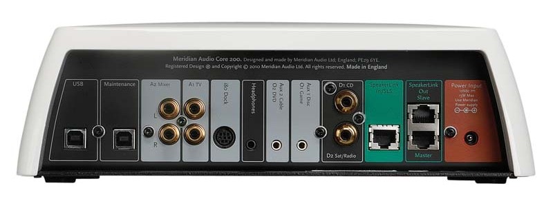 Systemtest: Meridian Audio Core 200, Meridian DSP3200, Bild 9 Stereovorstufen Meridian Audio Core 200, Meridian DSP3200 im Test , Bild 9