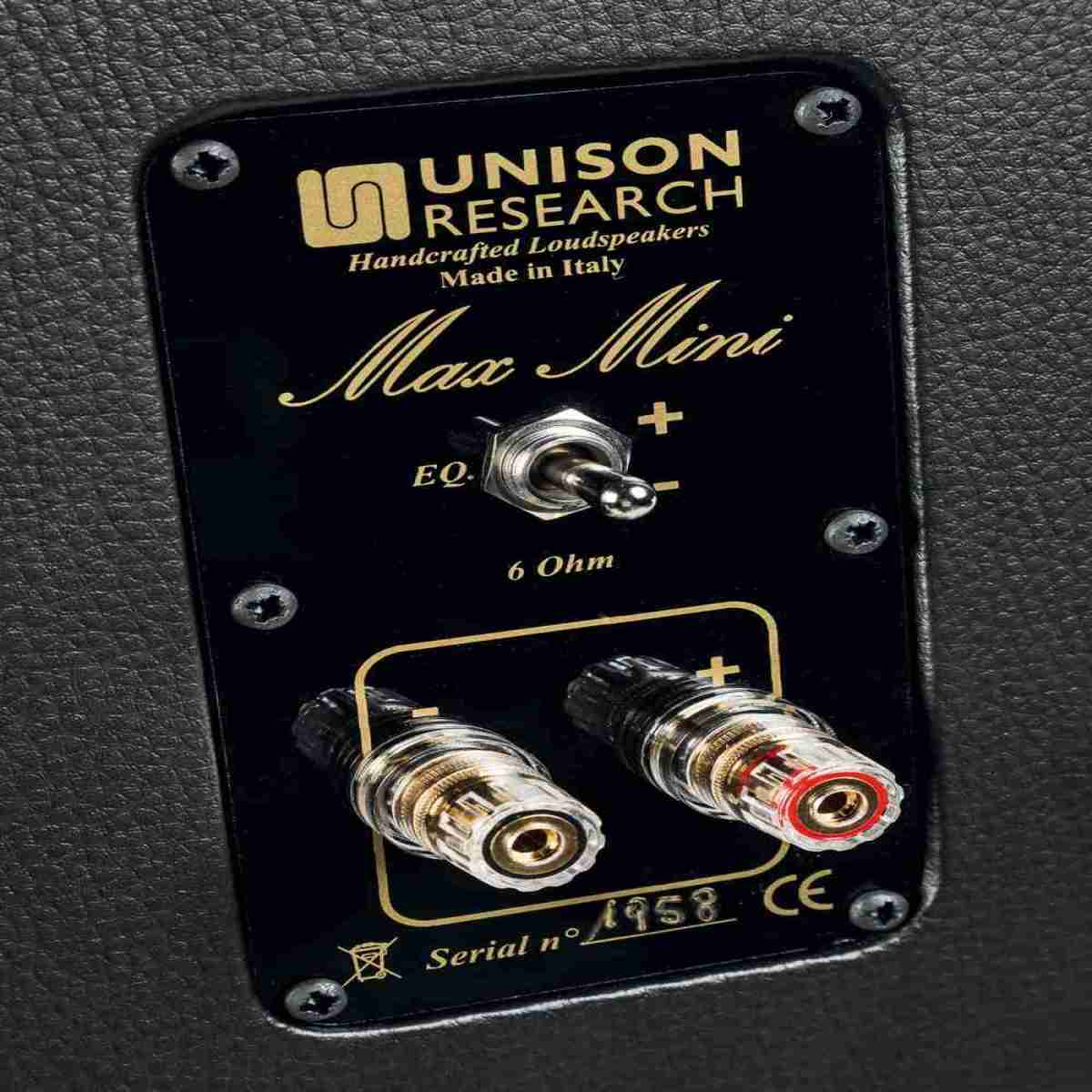 Minimal unvernünftig: Unison Max Mini, Bild 11 Lautsprecher Stereo Unison Max Mini im Test, Bild 11