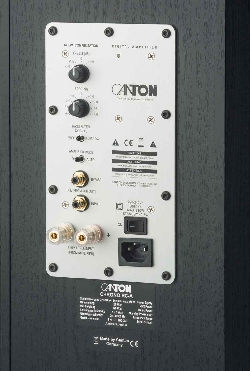 Lautsprecher Surround Canton Chrono RC-A Dolby Atmos im Test, Bild 5
