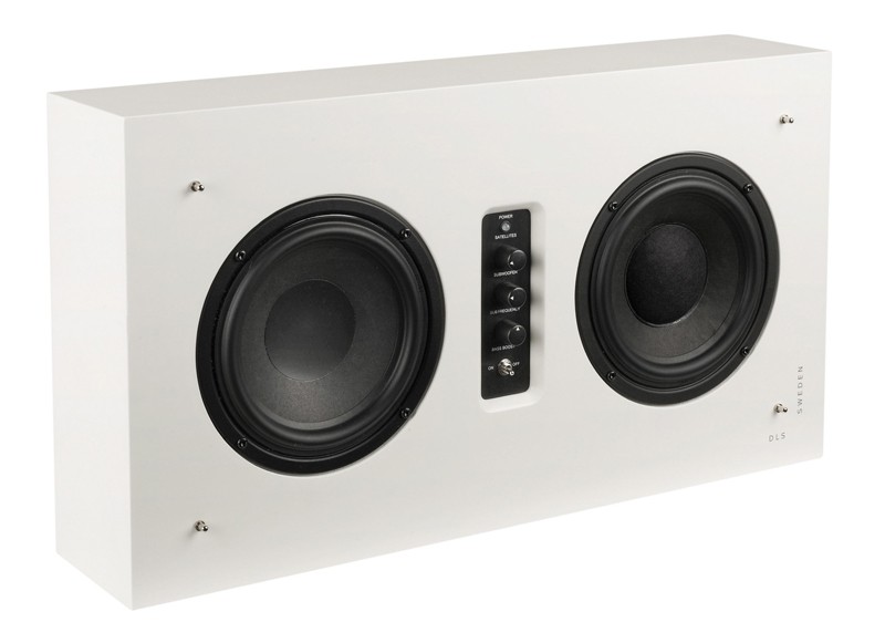 Flach, flacher, DLS: DLS Flatsub One + Flatbox Midi, Bild 2 Lautsprecher Surround DLS Flatsub One + Flatbox Midi im Test, Bild 2