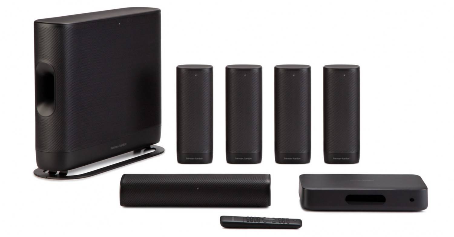 Kabelloses 5.1-Heimkino-Paket: Harman Kardon Surround: Harman Kardon Surround, Bild 4 Lautsprecher Surround Harman Kardon Surround im Test, Bild 4