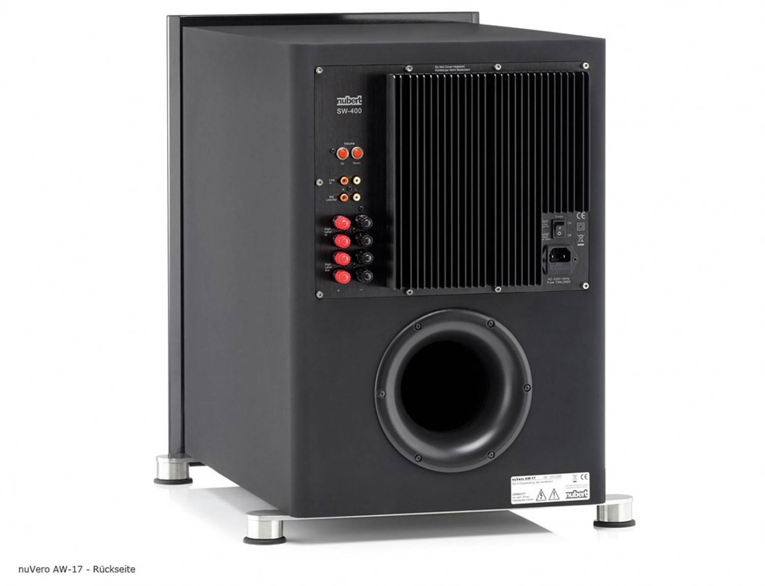 Perfekt für jeden Wohnraum: Nubert nuVero 50 & AW-17: Nubert nuVero 50 / AW-17, Bild 5 Lautsprecher Surround Nubert nuVero 50 / AW-17 im Test, Bild 5