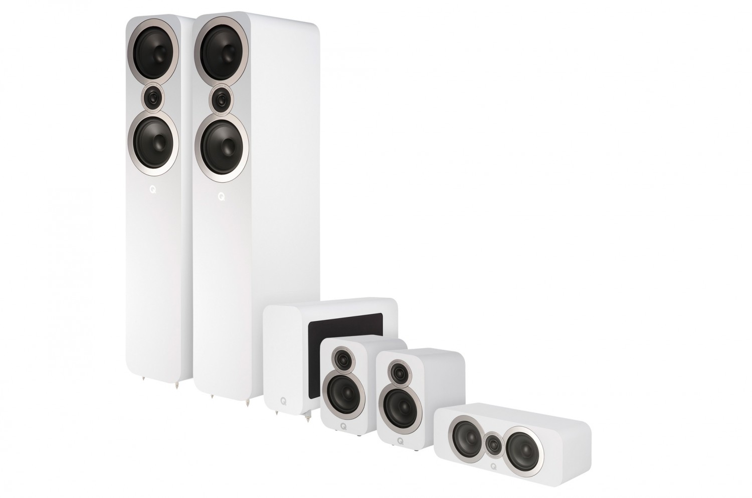 Geheimtipp für Klanggourmets: Q Acoustics 3050i Cinema Pack, Bild 5 Lautsprecher Surround Q Acoustics 3050i Cinema Pack im Test, Bild 5