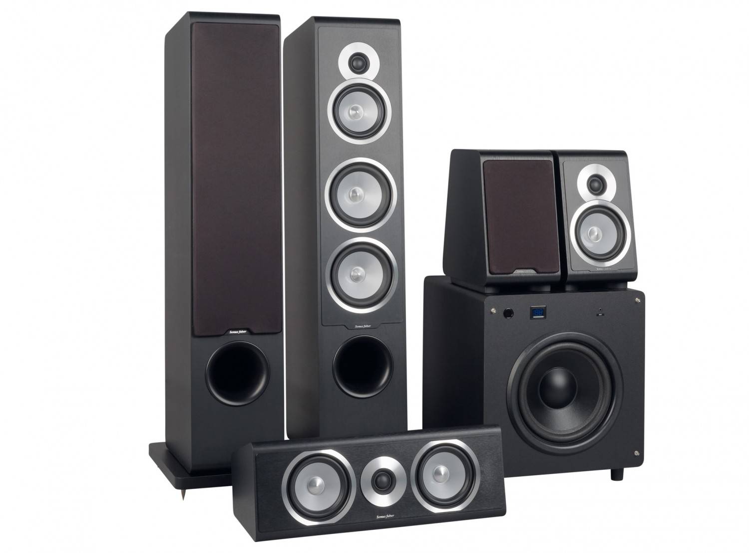 Bella Italia: Sonus Faber Principia 7 Set, Bild 2 Lautsprecher Surround Sonus Faber Principia 7 Set im Test, Bild 2