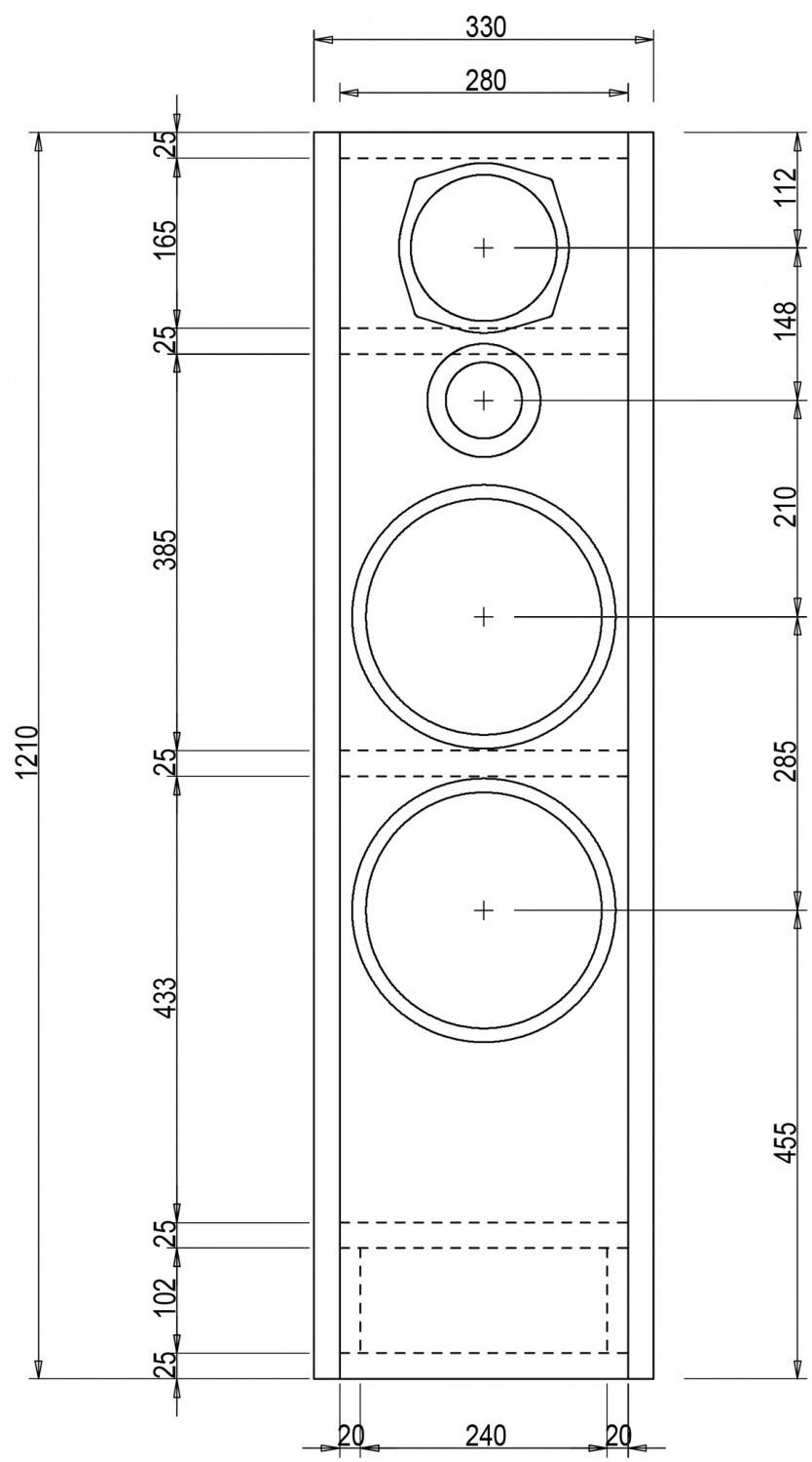 Größe zeigen: Monacor Leserprojekt „Olution“, Bild 14 Lautsprecherbausätze Monacor Leserprojekt „Olution“ im Test, Bild 14