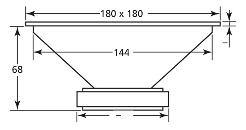 Stage Line MRH-180: IMG Stageline MRH-180, Bild 8 Lautsprecherchassis Hochtöner IMG Stageline MRH-180 im Test, Bild 8