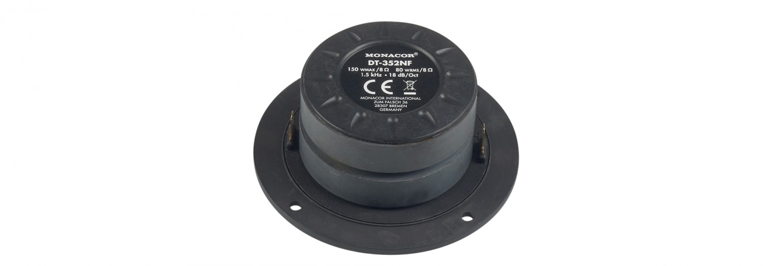 Monacor DT-352NF, Bild 2 Lautsprecherchassis Hochtöner Monacor DT-352NF im Test, Bild 2