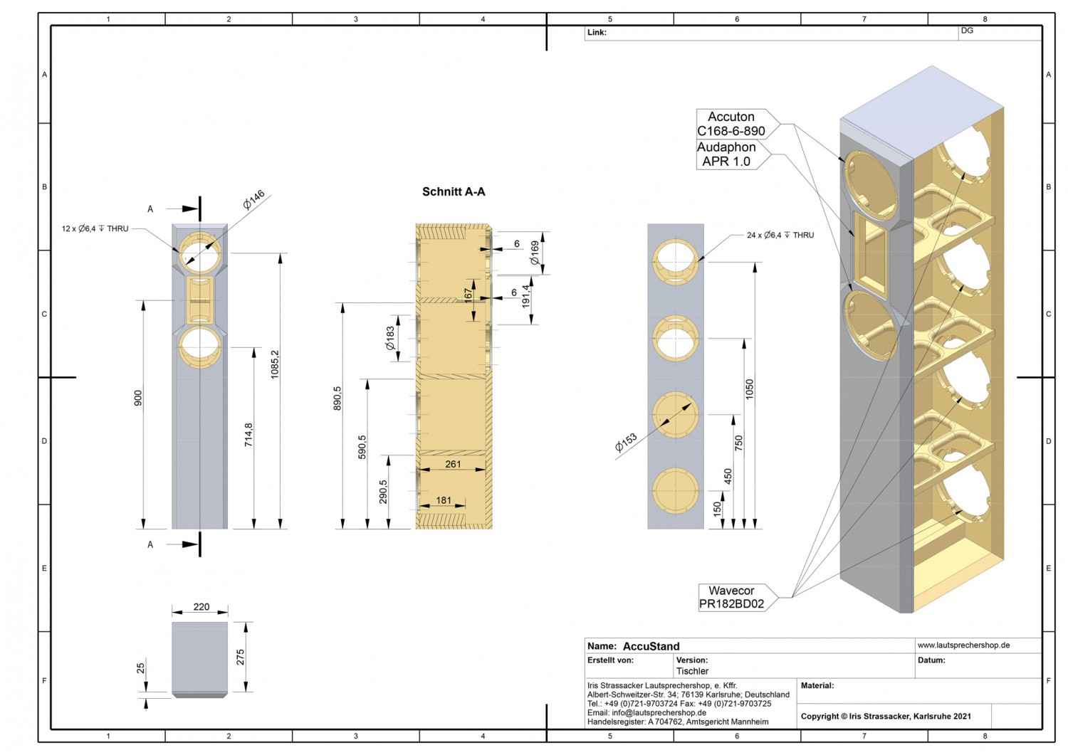 Lautsprecherbausätze Lautsprechershop Strassacker Accustand im Test, Bild 17