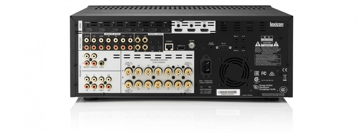 AV-Receiver Lexicon RV-9 im Test, Bild 7