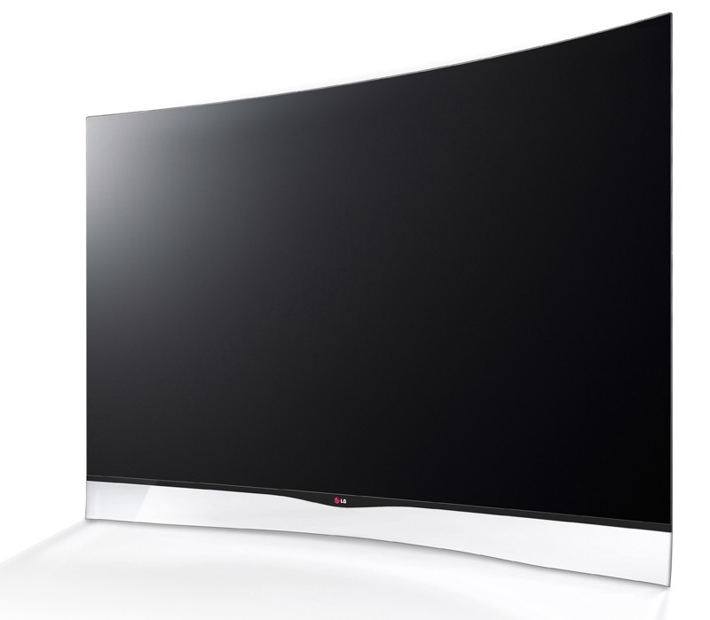 Steile Kurve: LG 55EA9809, Bild 1 Fernseher LG 55EA9809 im Test, Bild 1