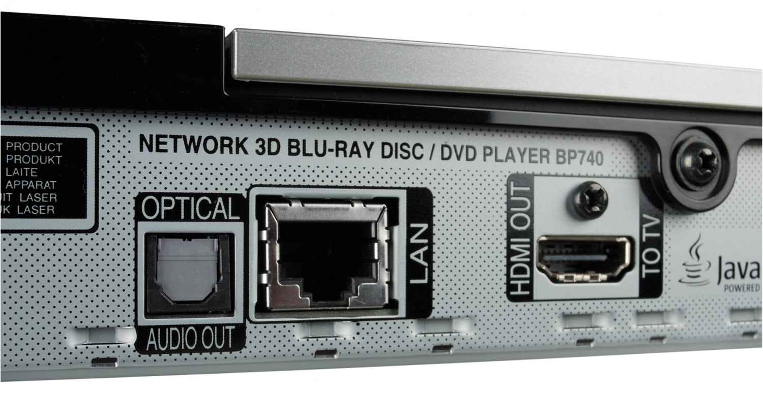 Blu-ray-Player LG BP740 im Test, Bild 2