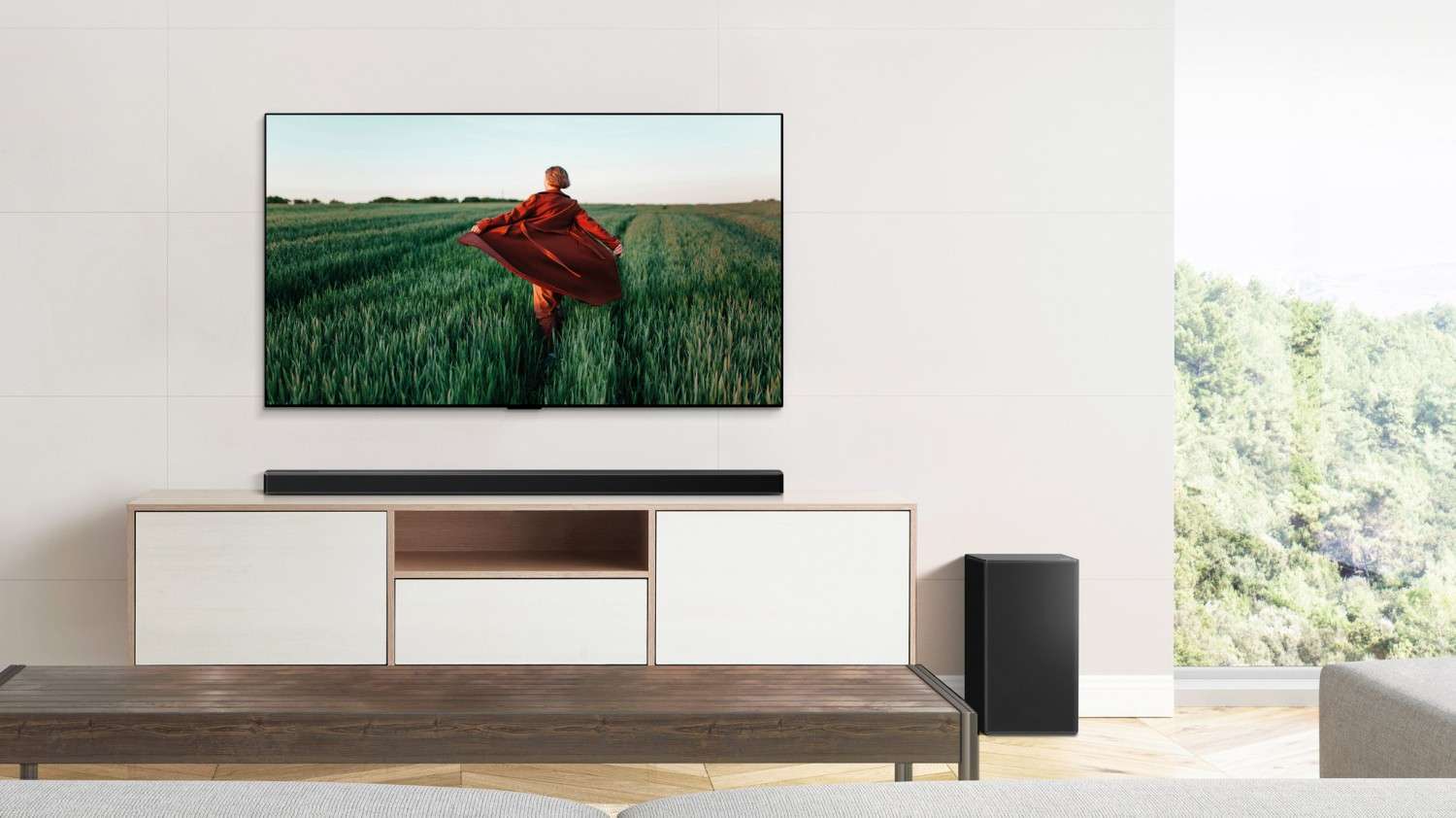 LG DSP8YA - Dolby-Atmos-Soundbar mit Subwoofer LG DSP8YA - Dolby-Atmos-Soundbar mit Subwoofer