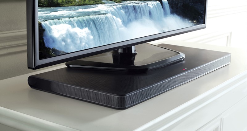 Flat for Flats: LG LAP340, Bild 1 Soundbar LG LAP340 im Test, Bild 1