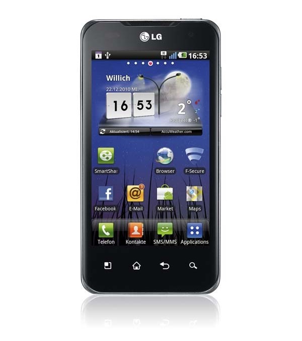 Smartphones LG P990 Optimus speed im Test, Bild 2