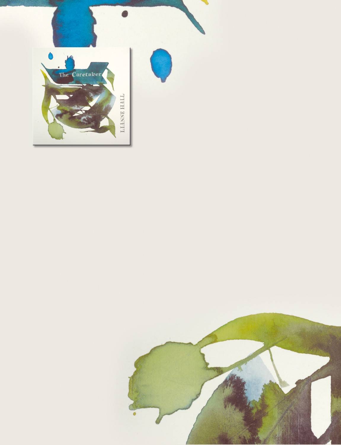 Lianne Hall - Caretaker: Lianne Hall - Caretaker (LowSwing Records), Bild 1 Schallplatte Lianne Hall - Caretaker (LowSwing Records) im Test, Bild 1