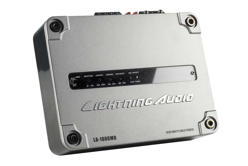 Car-HiFi Endstufe Mono Lightning Audio LA-1600MD, Lightning Audio LA-8004 im Test , Bild 5