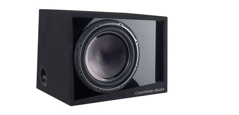 Car-Hifi Subwoofer Gehäuse Lightning Audio LA-1x12V im Test, Bild 1