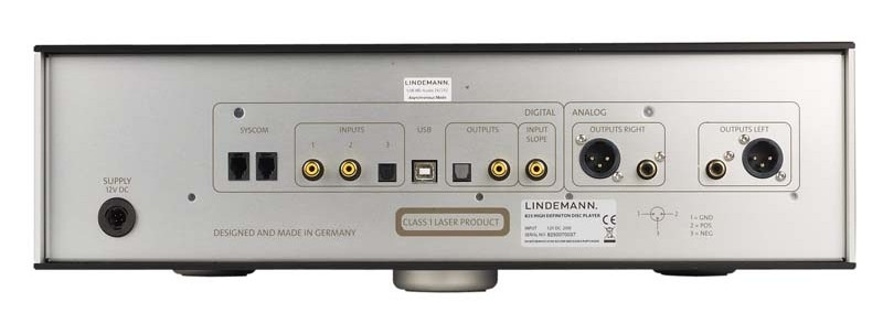 CD-Player Lindemann 825 im Test, Bild 3