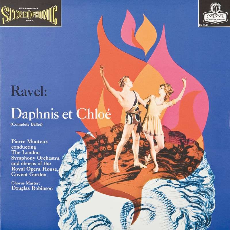 Schallplatte London Symphony Orchestra and Chorus of the Royal Opera House, Pierre Monteux : Maurice Ravel – Daphnis et Chloé (London / Original Recordings Group) im Test, Bild 1