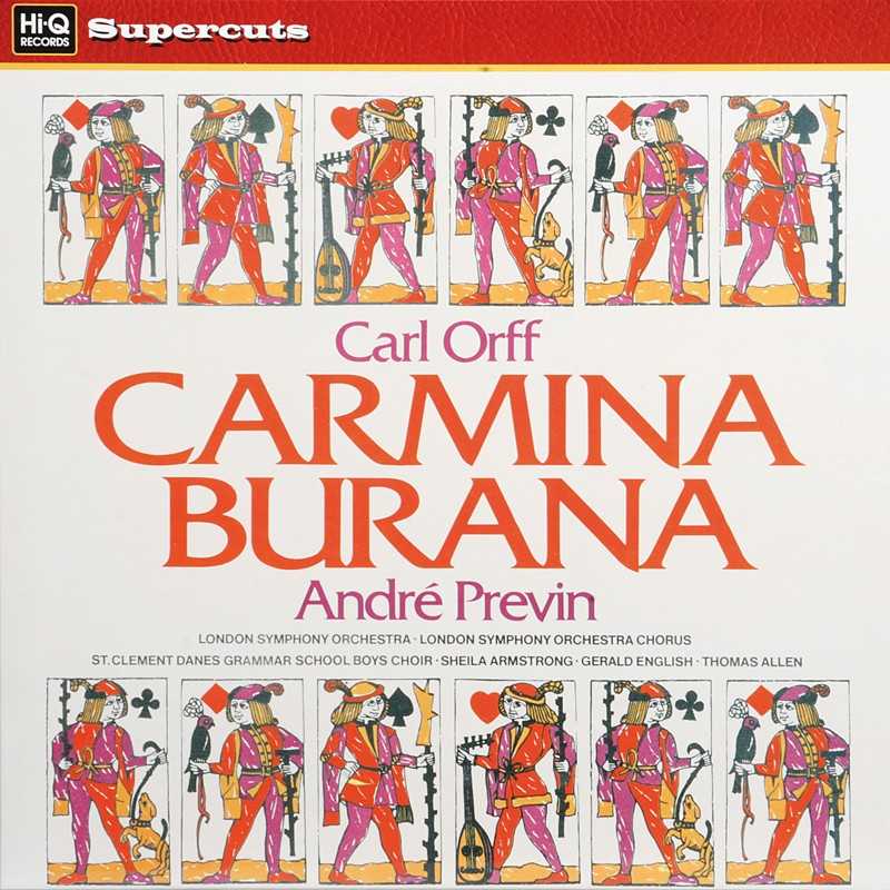 London Symphony Orchestra + Chorus, André Previn – Carl Orff: Carmina Burana: London Symphony Orchestra + Chorus, André Previn – Carl Orff: Carmina Burana (EMI / Hi-Q), Bild 1 Schallplatte London Symphony Orchestra + Chorus, André Previn – Carl Orff: Carmina Burana (EMI / Hi-Q) im Test, Bild 1