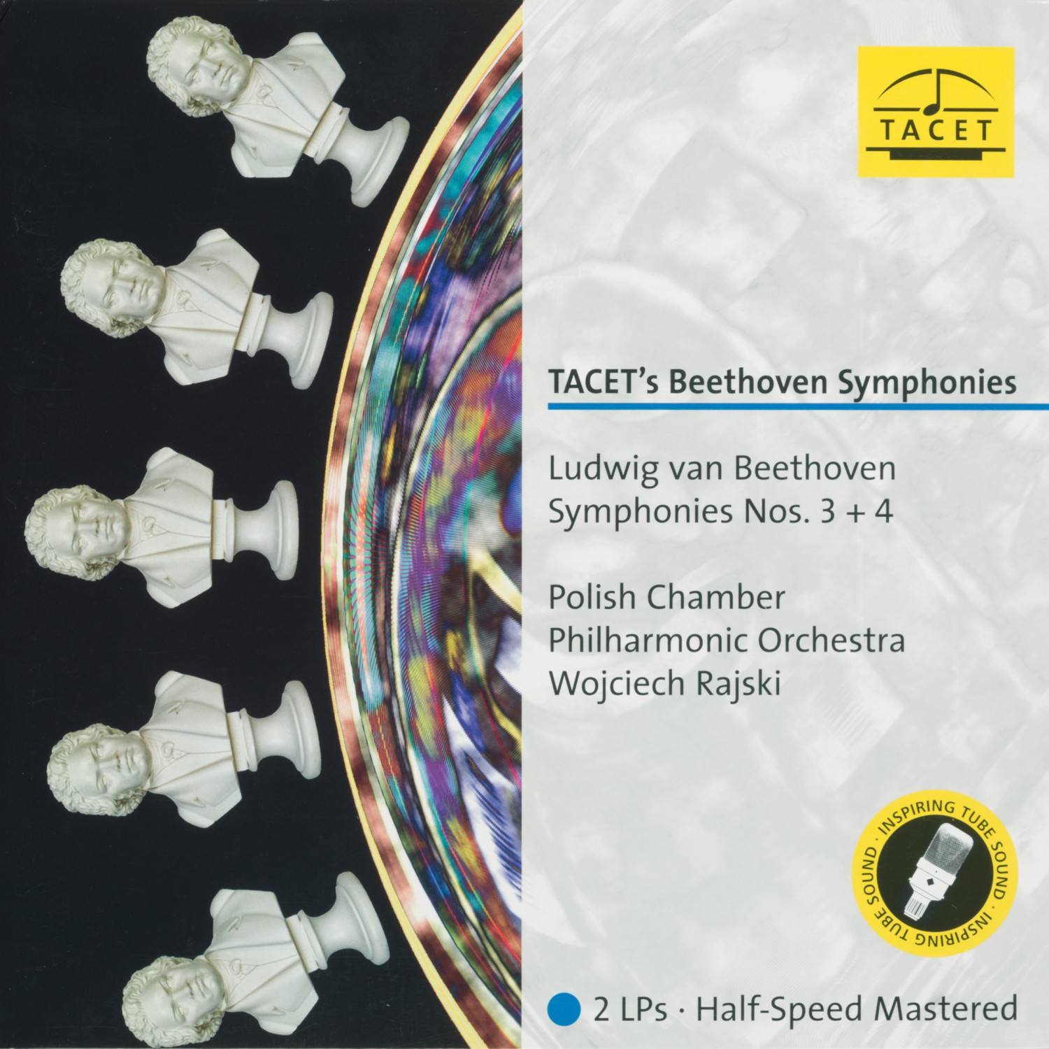 Schallplatte Ludwig van Beethoven - Tacet´s Beethoven Symphonies Interpreten: Polish Chamber Philharmonic Orchestra, Wojciech Rajski Polish Chamber Choir, Jan Lukaszewski, Bomi Lee, Agnieszka Rehlis, Krystian Adam Krzeszowiak, Tareq Nazmi (9. Symphonie) (2