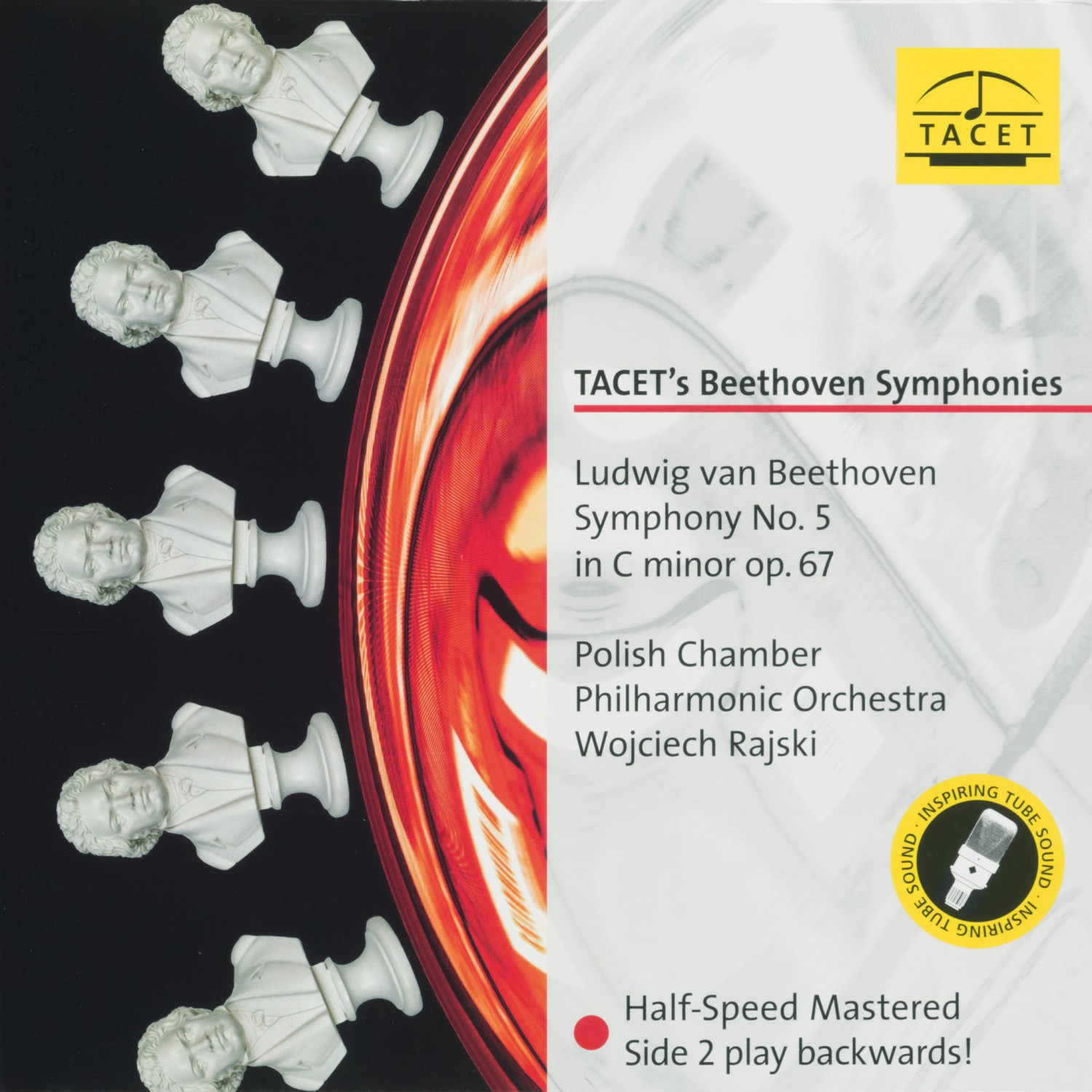 Schallplatte Ludwig van Beethoven - Tacet´s Beethoven Symphonies Interpreten: Polish Chamber Philharmonic Orchestra, Wojciech Rajski Polish Chamber Choir, Jan Lukaszewski, Bomi Lee, Agnieszka Rehlis, Krystian Adam Krzeszowiak, Tareq Nazmi (9. Symphonie) (6