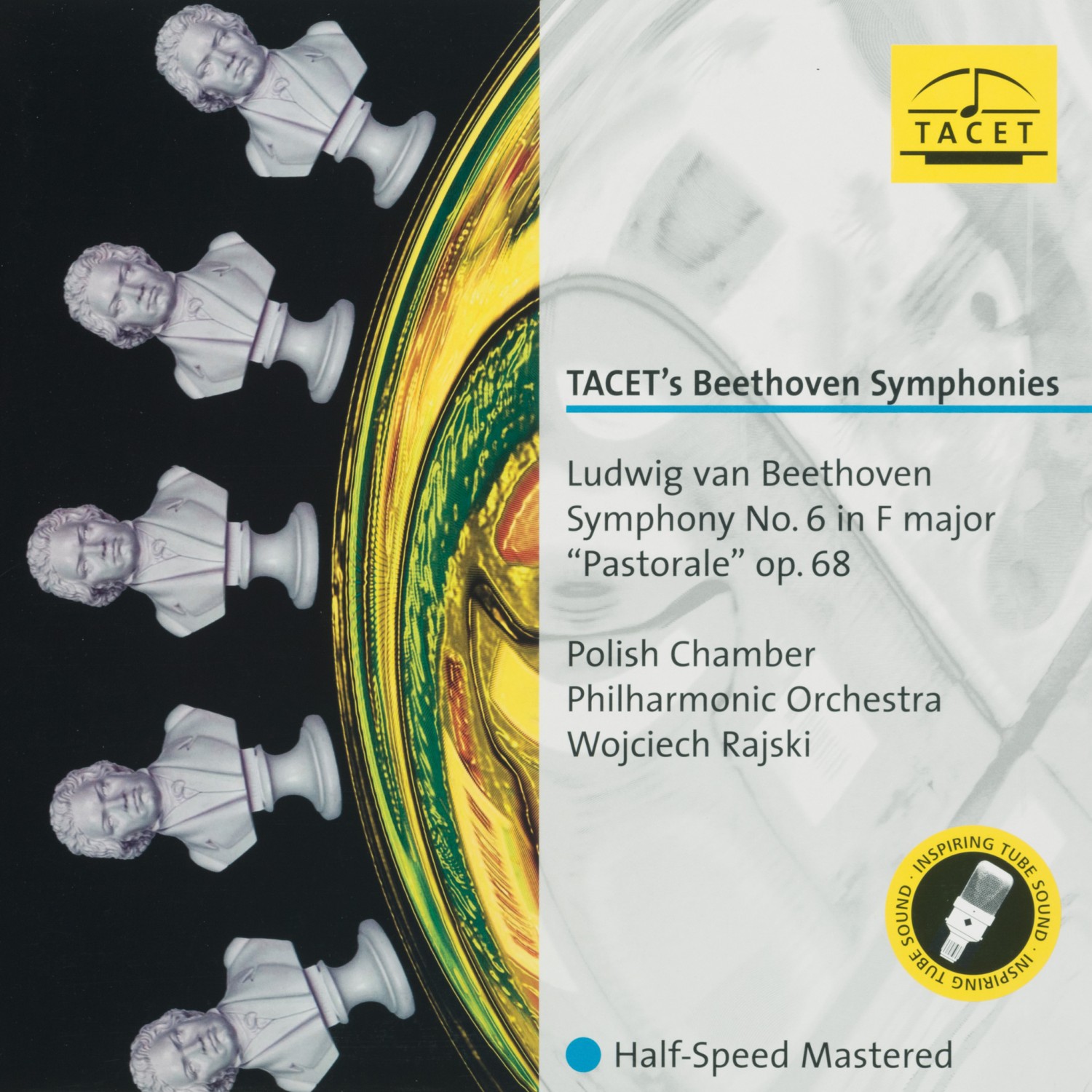 Schallplatte Ludwig van Beethoven - Tacet´s Beethoven Symphonies Interpreten: Polish Chamber Philharmonic Orchestra, Wojciech Rajski Polish Chamber Choir, Jan Lukaszewski, Bomi Lee, Agnieszka Rehlis, Krystian Adam Krzeszowiak, Tareq Nazmi (9. Symphonie) (8