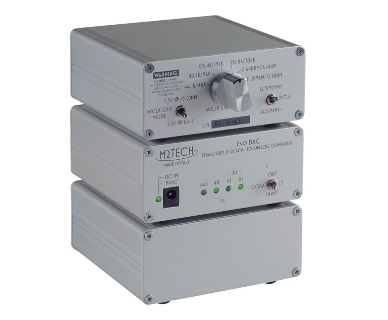 Systemtest: M2Tech Evo DAC, M2Tech Evo Supply, M2Tech Evo Clock, Bild 1 D/A-Wandler M2Tech Evo DAC, M2Tech Evo Supply, M2Tech Evo Clock im Test , Bild 1
